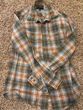 Bonobos Button Down Green Plaid